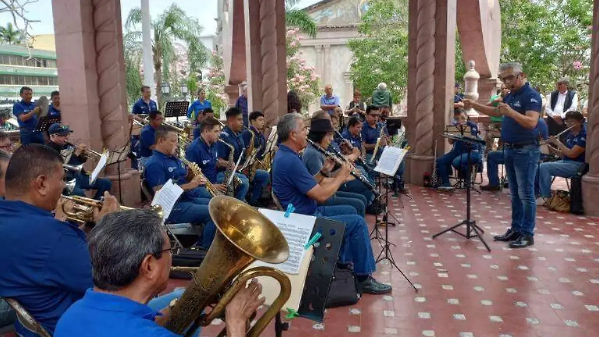 Banda Municipal de Tampico como parte de la agenda cultural de enero 